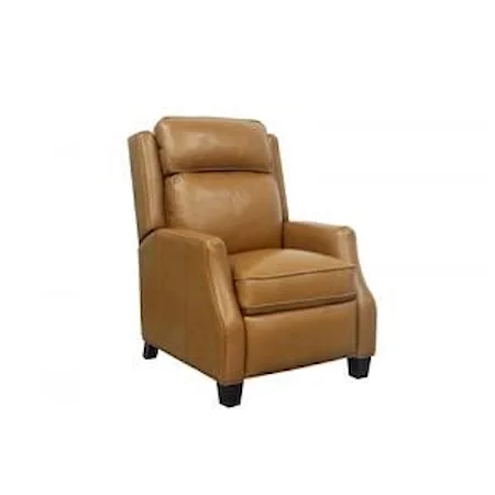 Nixon Leather Push Thru Recliner - Shoreham Ponytail